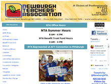 Tablet Screenshot of newburghta.com